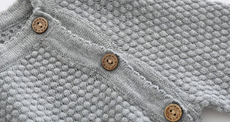 Zweiteiliges Babyset aus Waffelstrick