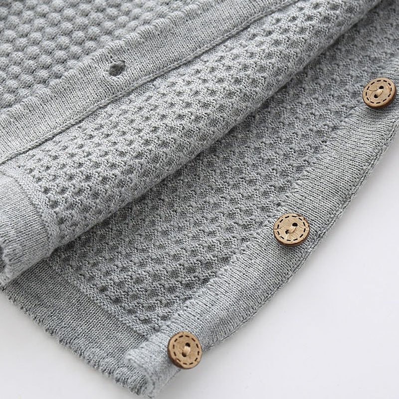 Zweiteiliges Babyset aus Waffelstrick