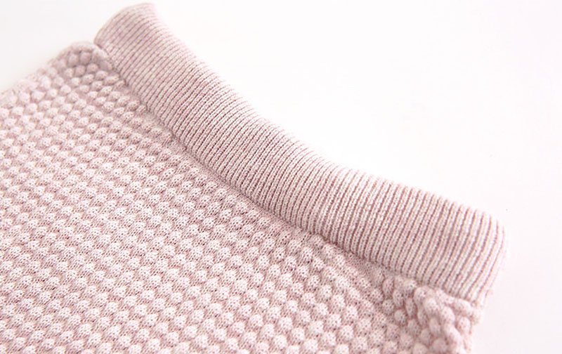 Zweiteiliges Babyset aus Waffelstrick