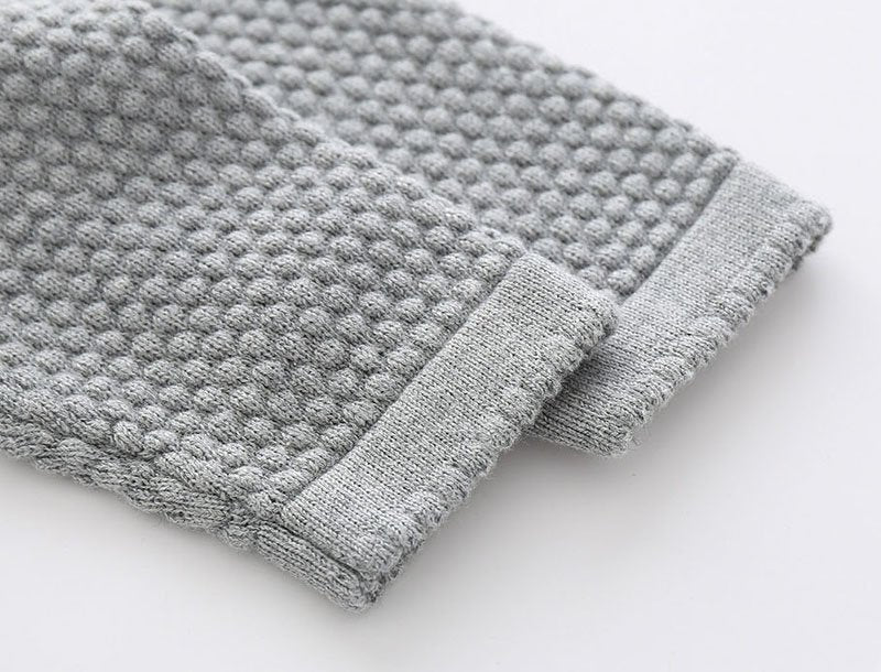 Zweiteiliges Babyset aus Waffelstrick