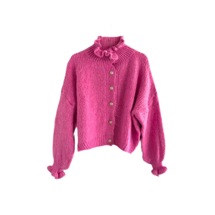 Strickjacke pink