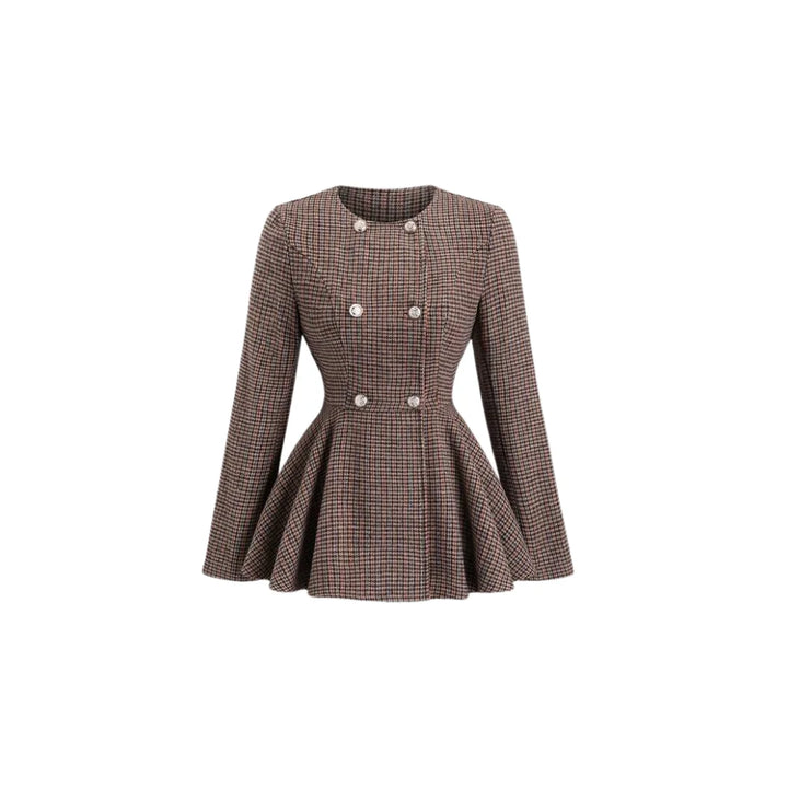 Karierter Blazer