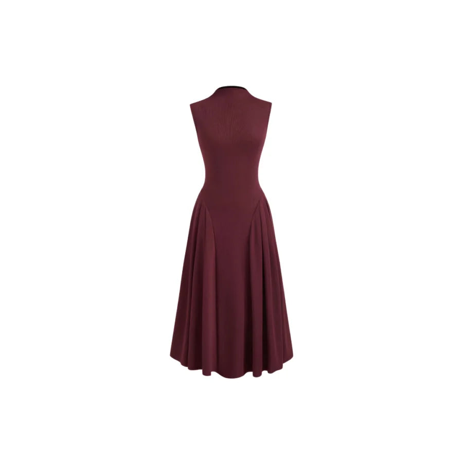 Midi-Kleid in zwei Farben