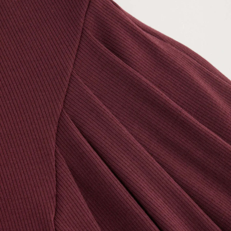 Midi-Kleid in zwei Farben