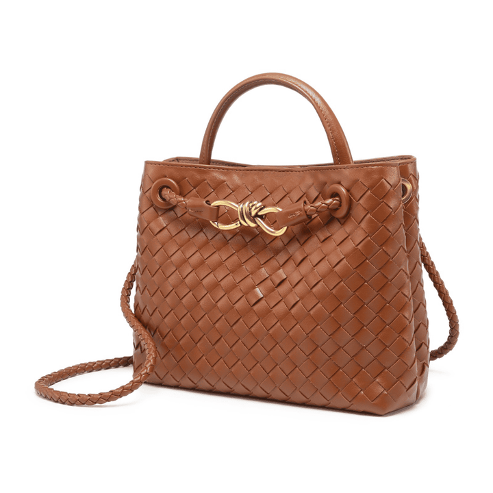 Elegante PU-Leder Schultertasche