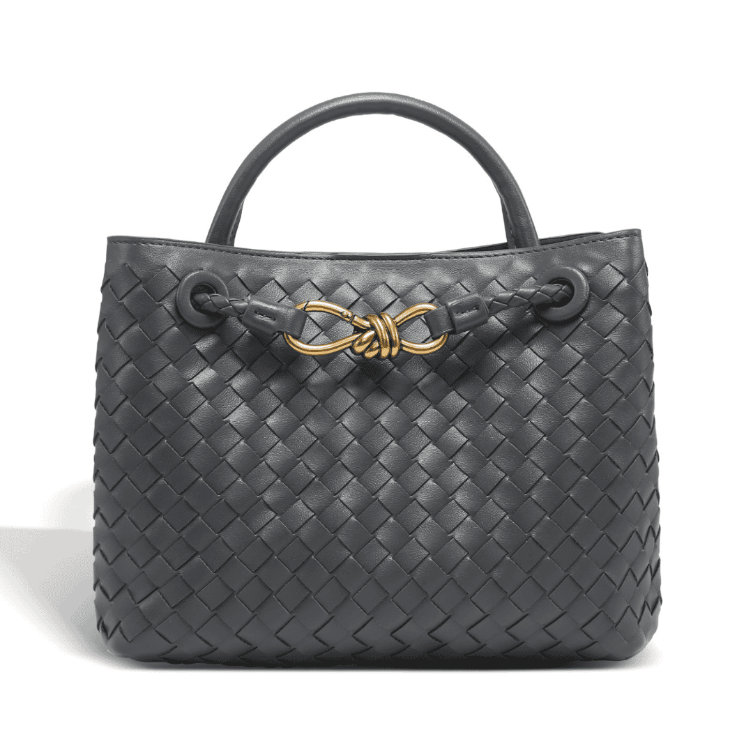 Elegante PU-Leder Schultertasche