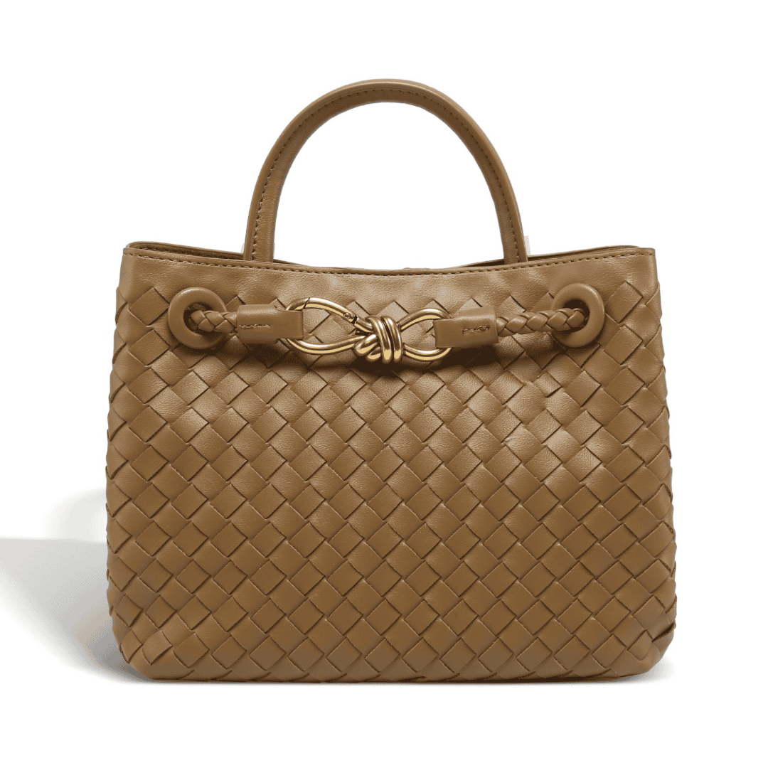 Elegante PU-Leder Schultertasche