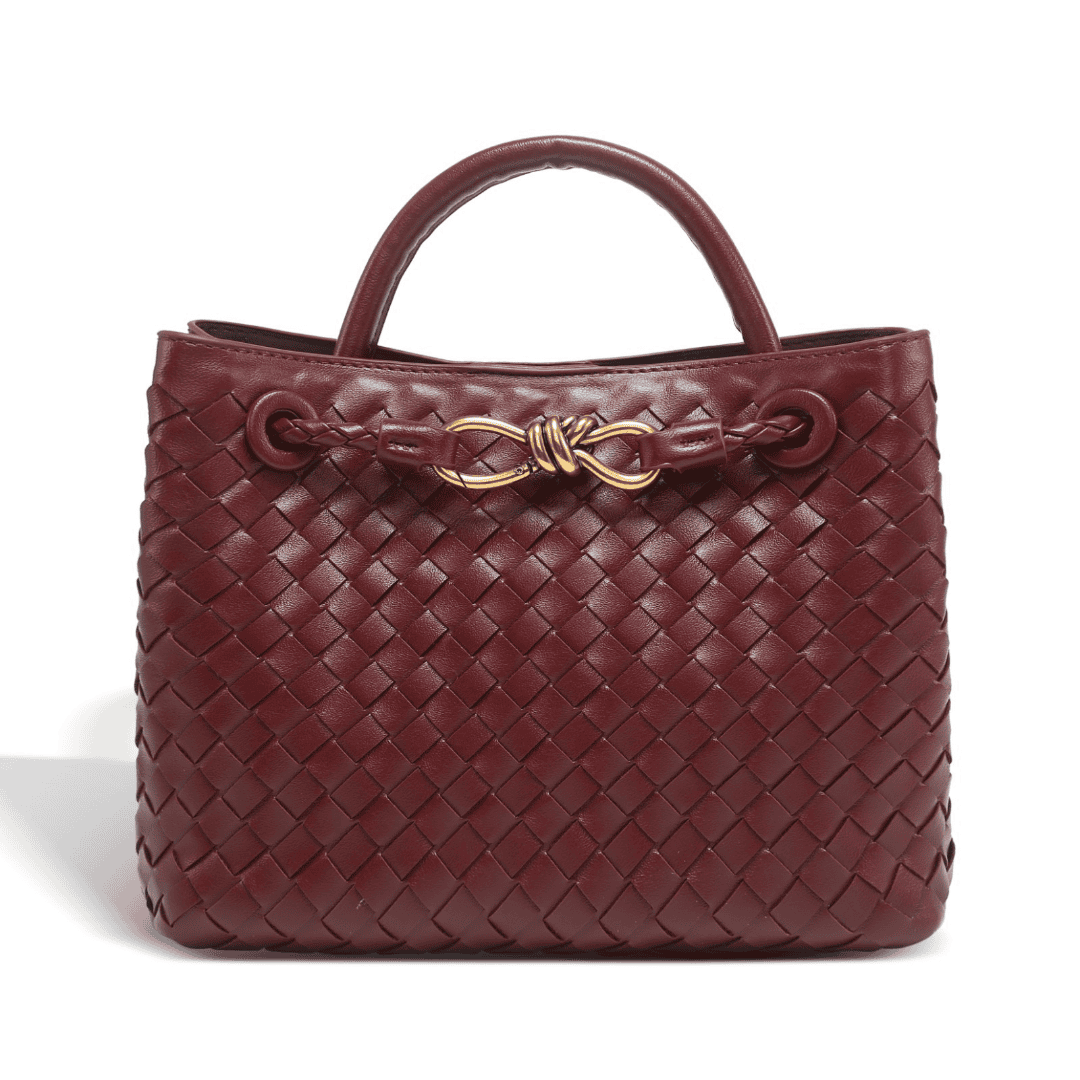 Elegante PU-Leder Schultertasche