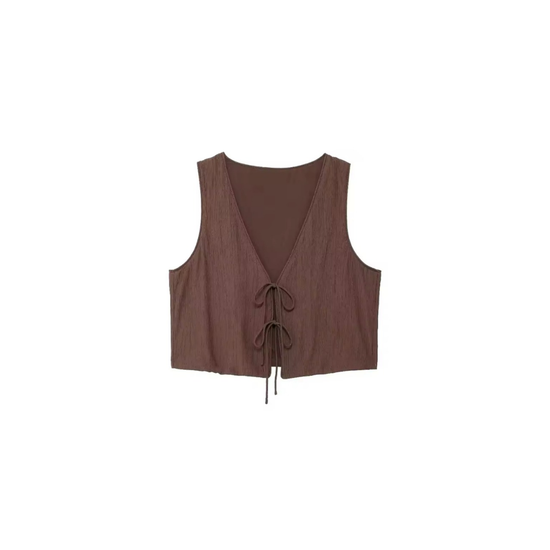 Sommerliches Crop-Top und Rock Set