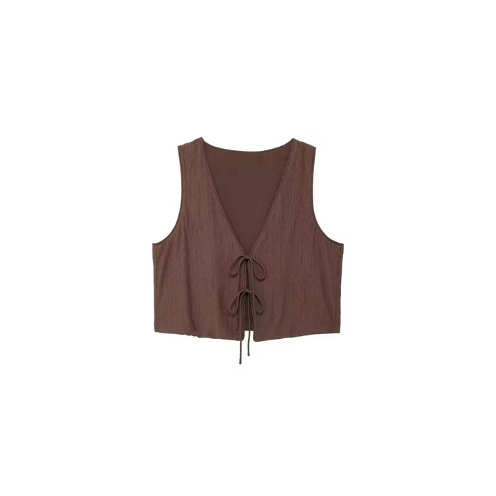 Sommerliches Crop-Top und Rock Set