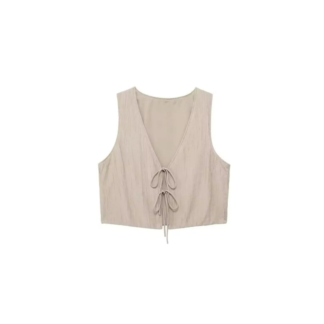 Sommerliches Crop-Top und Rock Set
