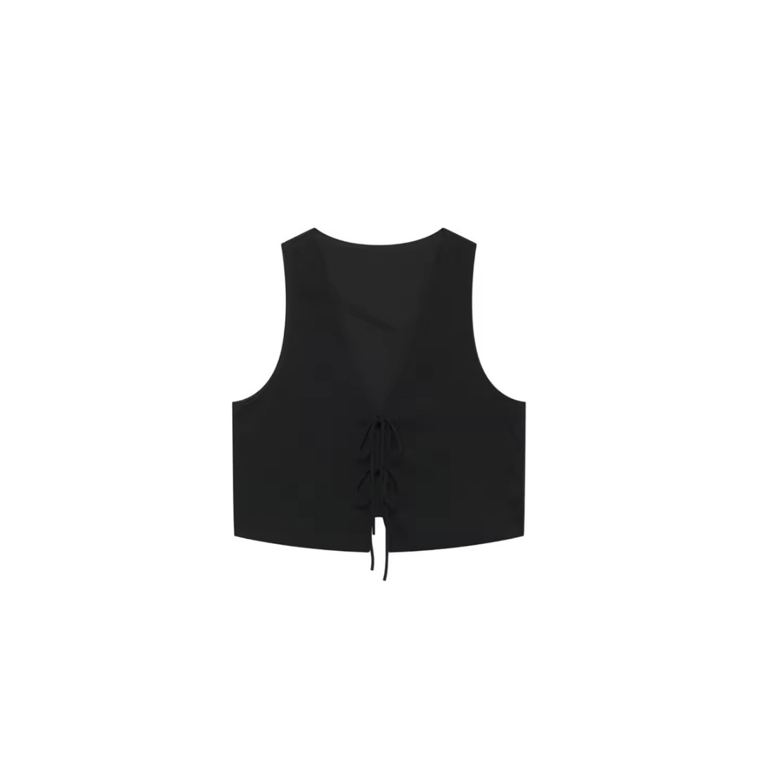 Sommerliches Crop-Top und Rock Set