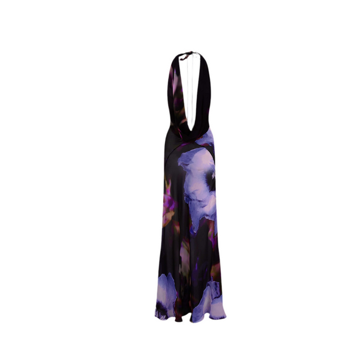 Bodenlanges florales Kleid – Eleganz trifft auf Stil