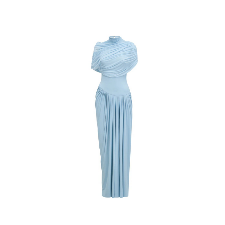 Elegantes bodenlanges Abendkleid