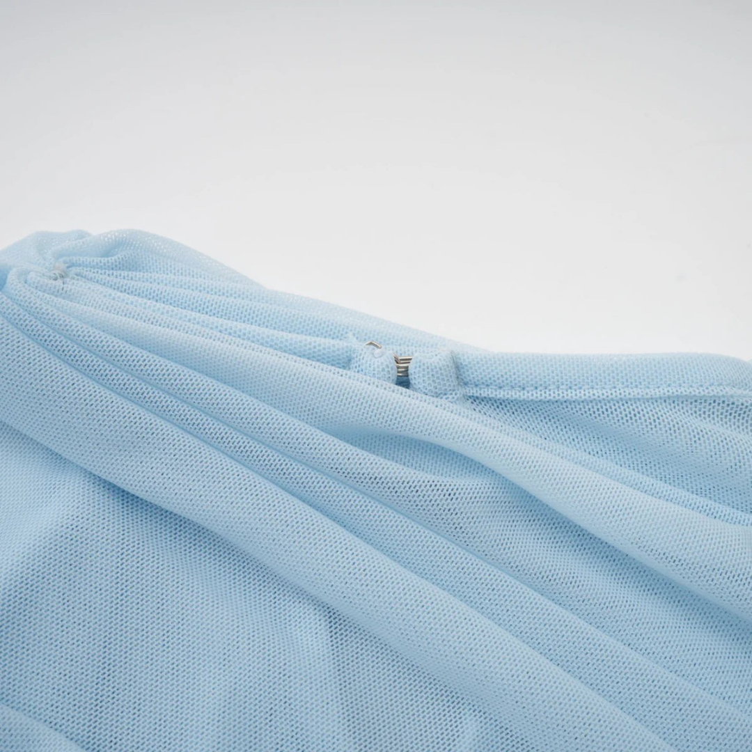 Elegantes bodenlanges Abendkleid