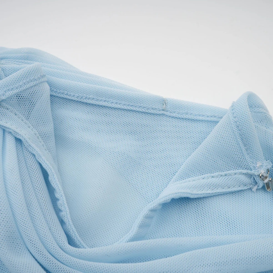 Elegantes bodenlanges Abendkleid