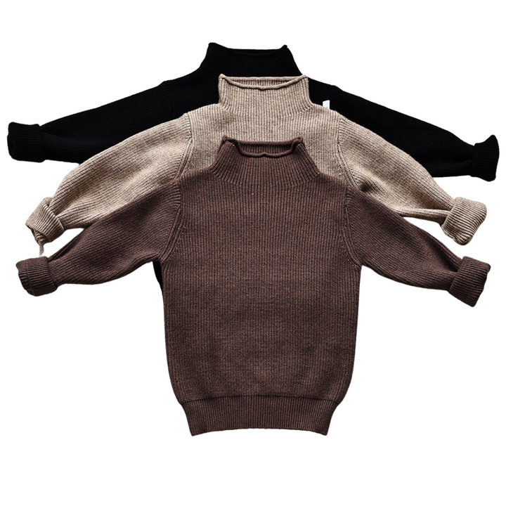 Turtleneck-Pullover für Kinder