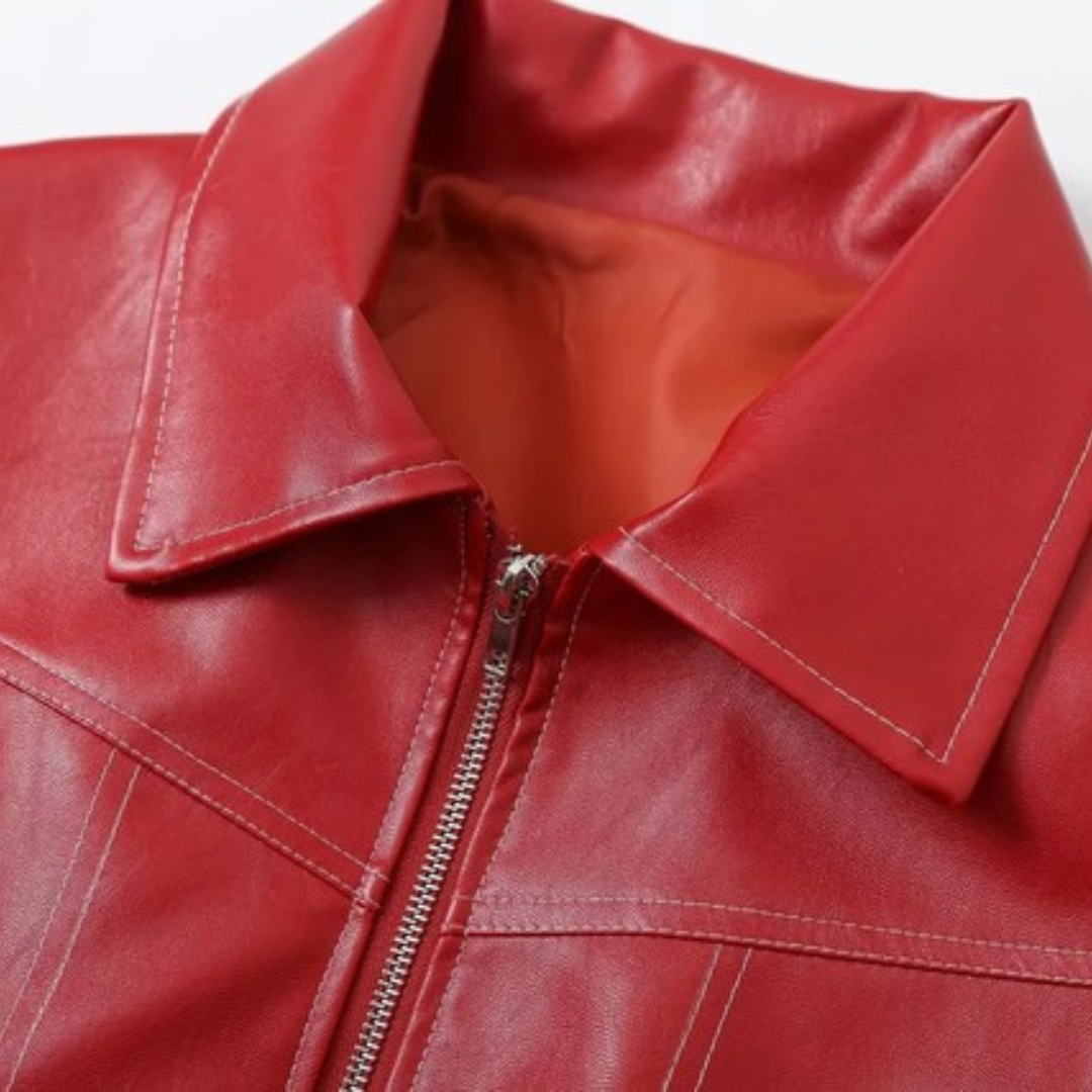 Kunst-Lederjacke