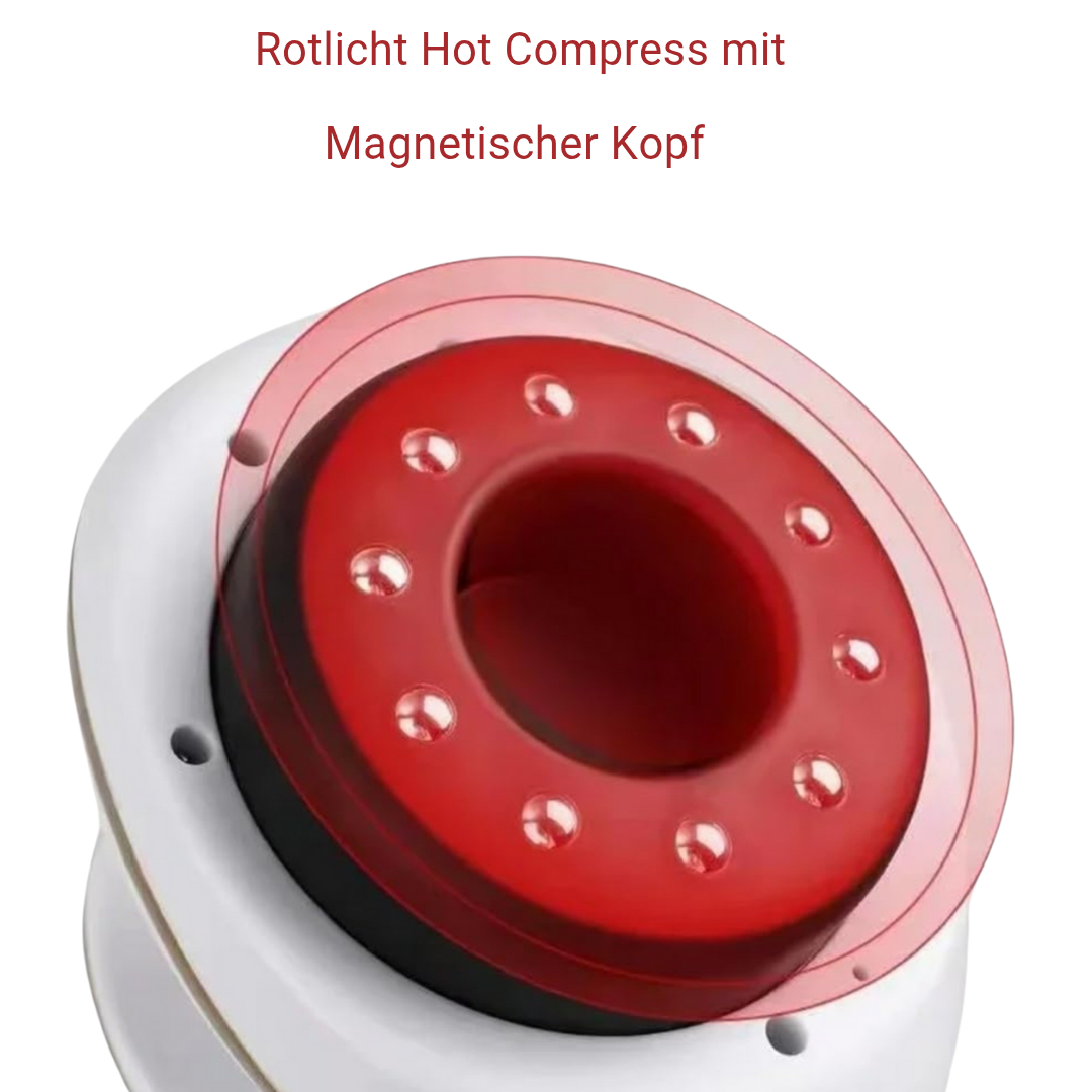 Elektrisches EMS-Körpermassagegerät – Schröpfmassage, Guasha, IR-Heizung & LCD-Anzeige