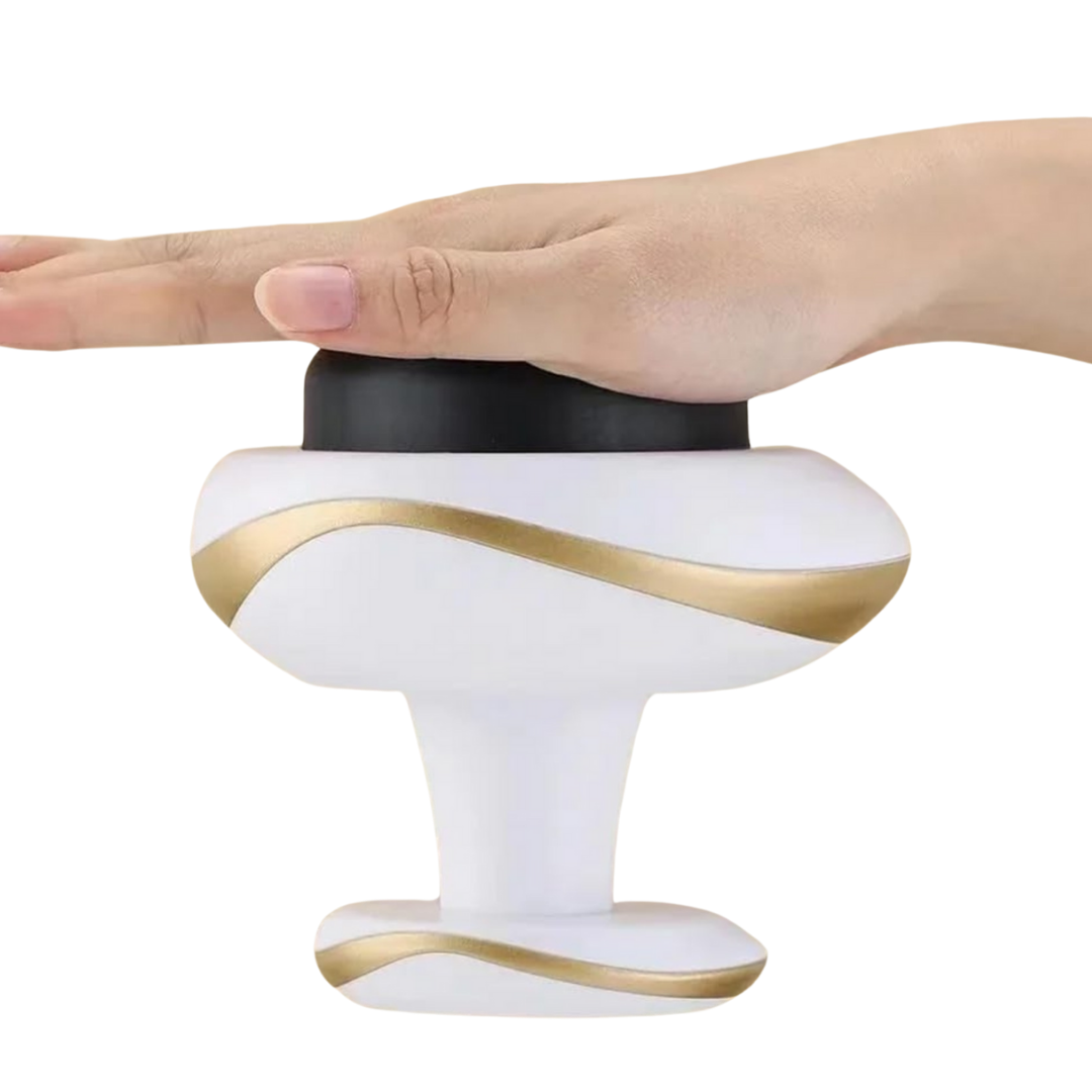 Elektrisches EMS-Körpermassagegerät – Schröpfmassage, Guasha, IR-Heizung & LCD-Anzeige